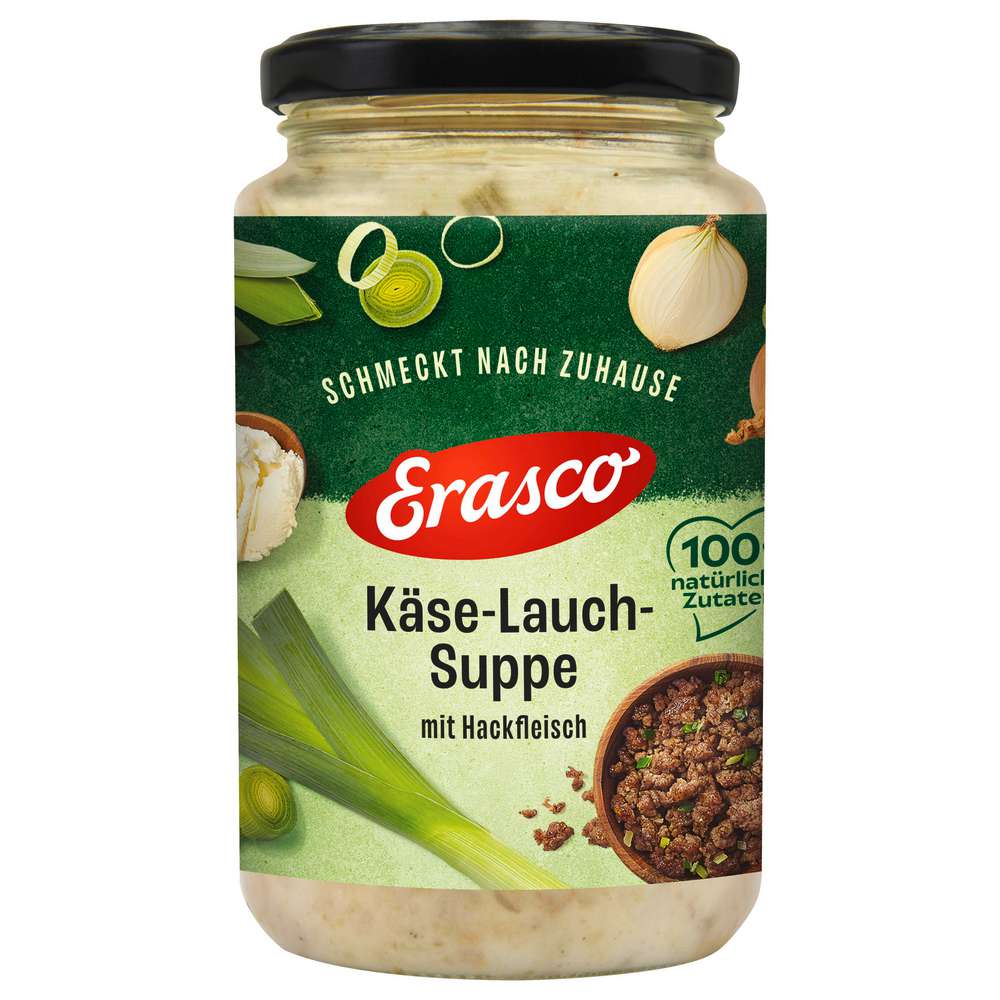 Produktabbildung Erasco Käse-Lauch-Suppe