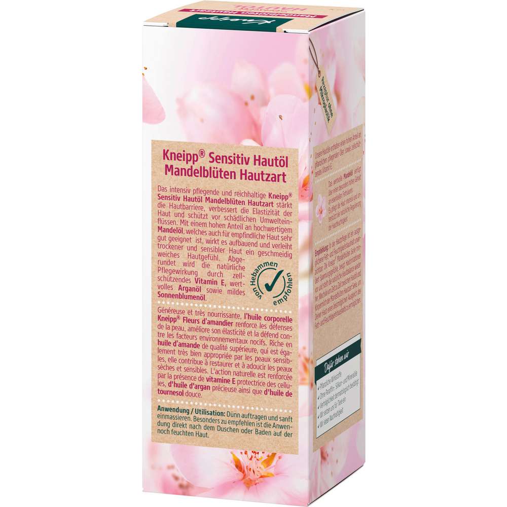Produktabbildung Kneipp Hautöl, Mandelblüte