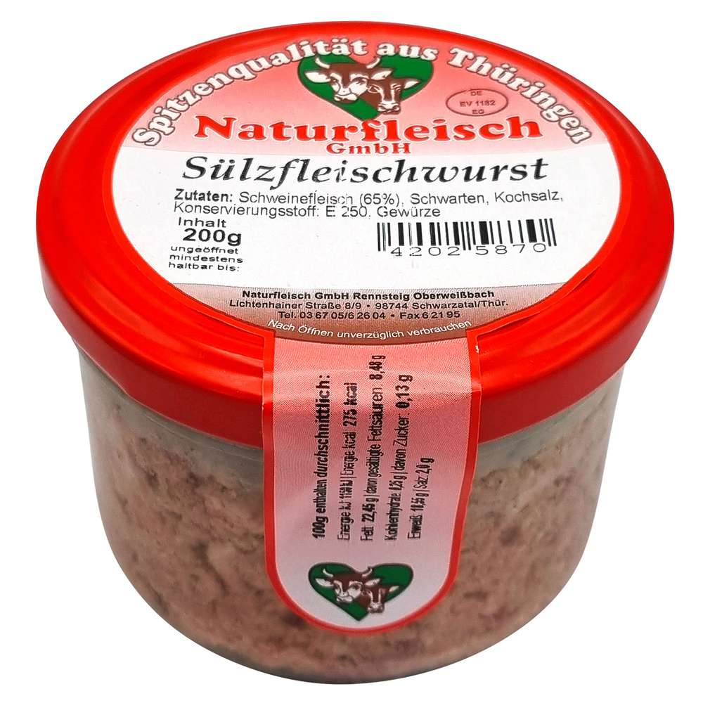 Produktabbildung Naturfleisch Sülzfleischwurst