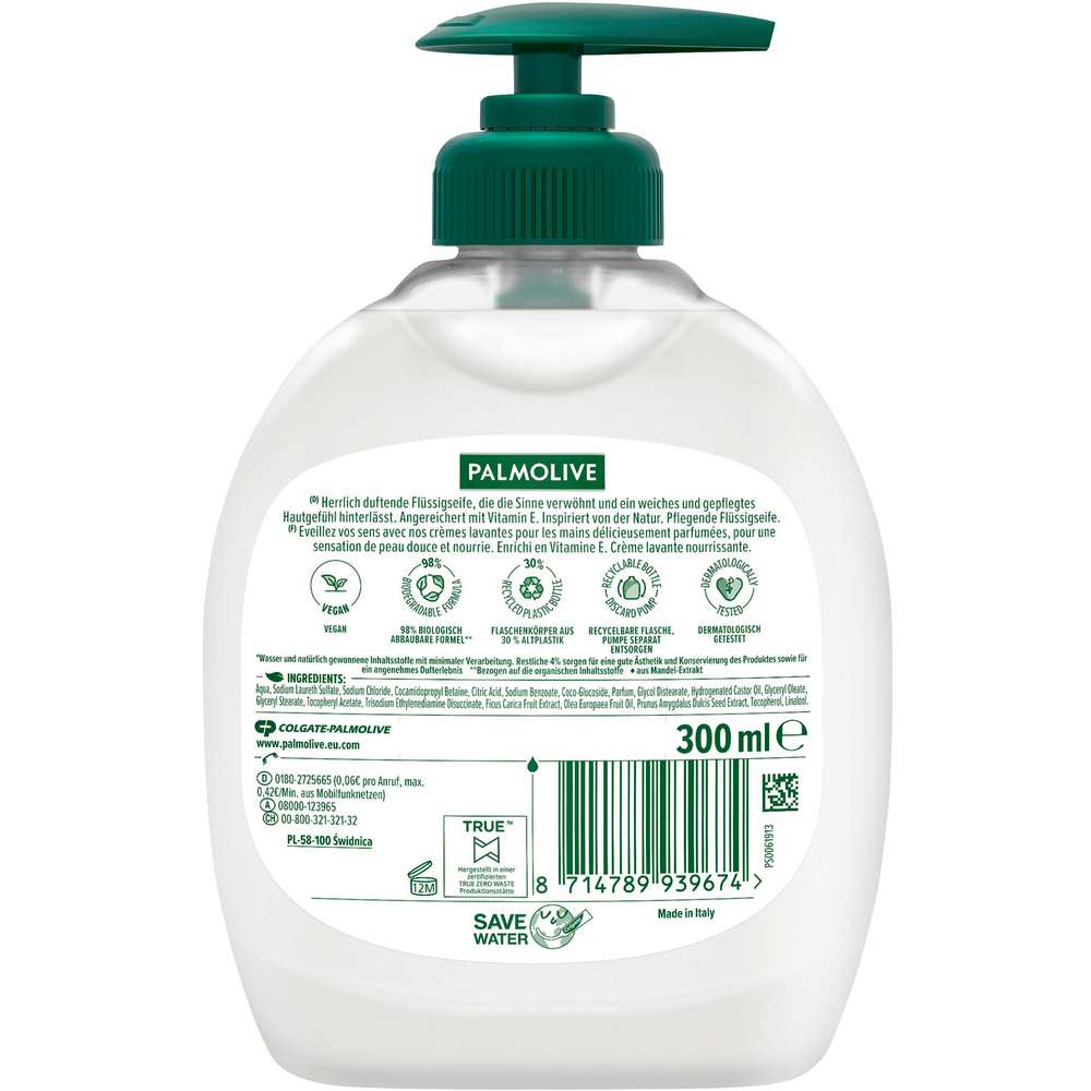 Produktabbildung PALMOLIVE Flüssigseife, Olive