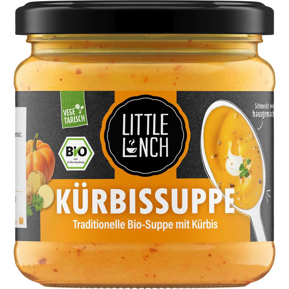Produktabbildung Little Lunch Bio Kürbissuppe