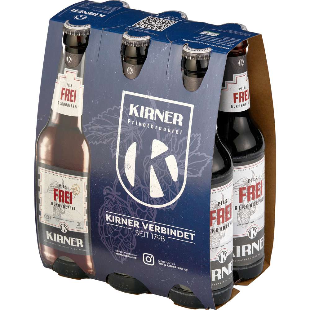Produktabbildung Kirner Pils alkoholfrei