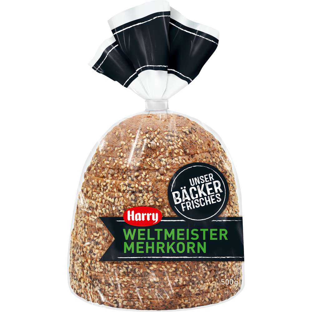 Produktabbildung Harry Weltmeister Mehrkorn-Brot