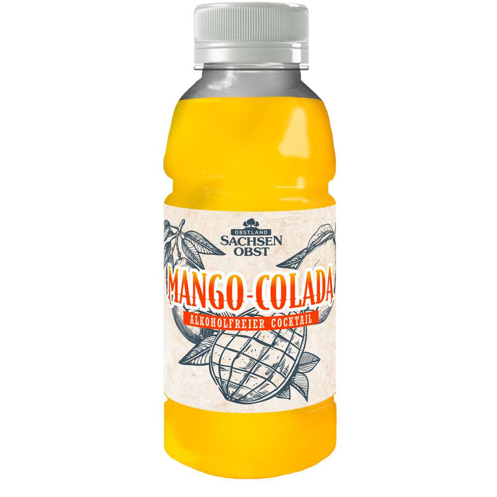 Produktabbildung Sachsenobst Cocktail Mango-Colada, alkoholfrei 