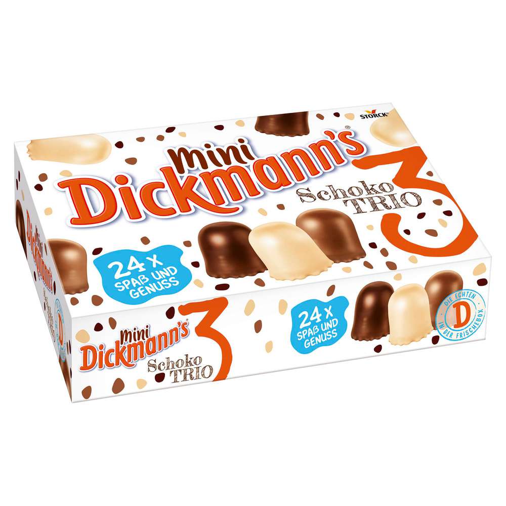 Produktabbildung Dickmann's Schaumküsse Schoko Strolche