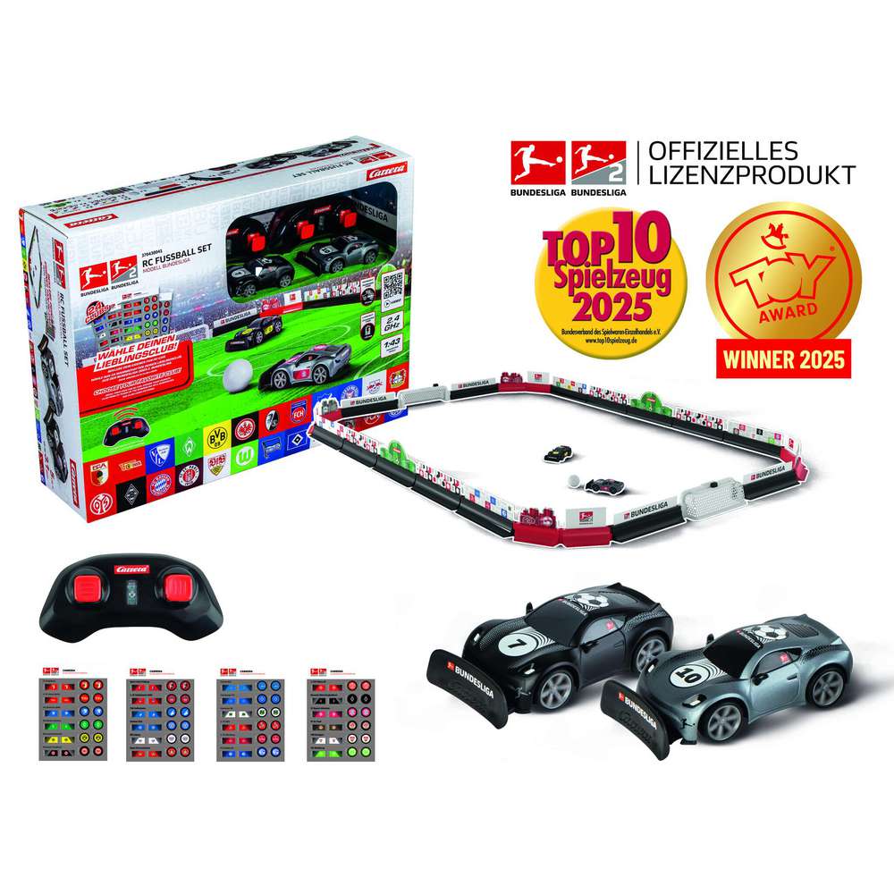 Produktabbildung Carrera RC Fußball Set Modell Bundesliga