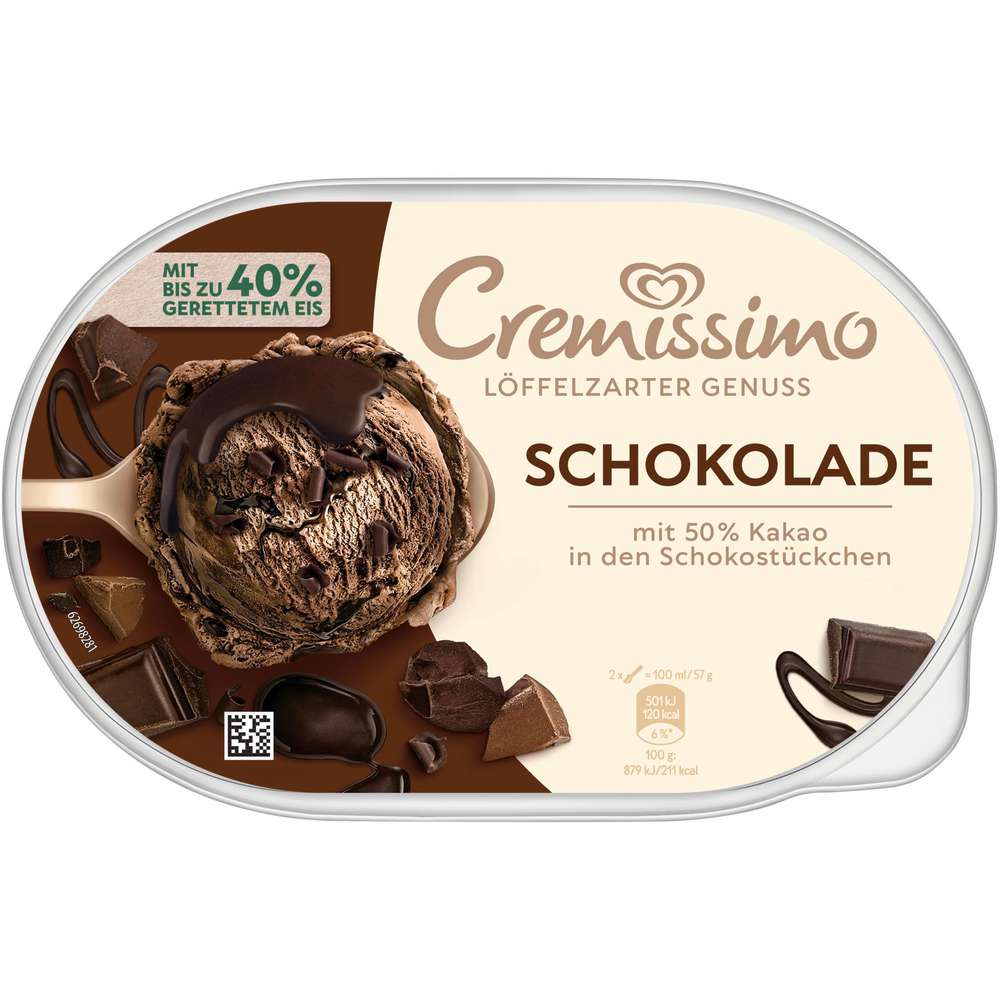 Produktabbildung Mövenpick Eis Cremissimo, Schokolade