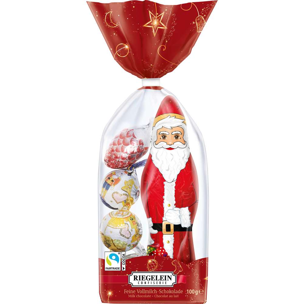 Produktabbildung Riegelein Schokoladen-Mischung Weihnachten