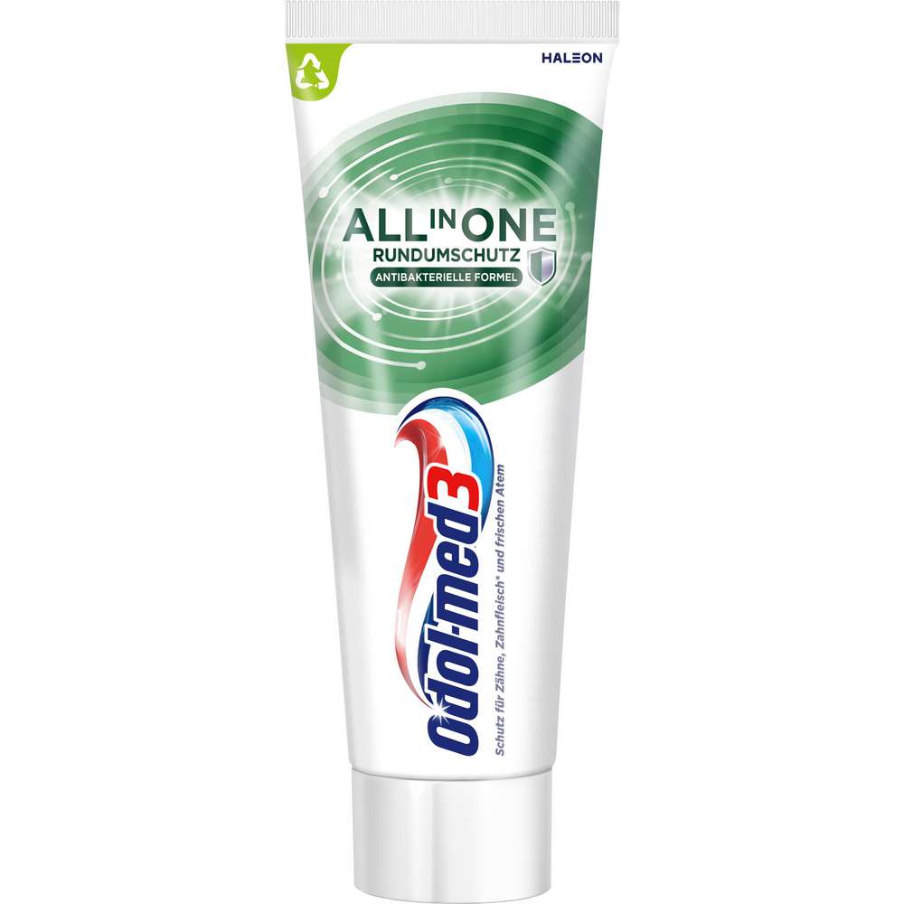 Produktabbildung Odol Med 3 Zahncreme All-in-One, Antibakterielle