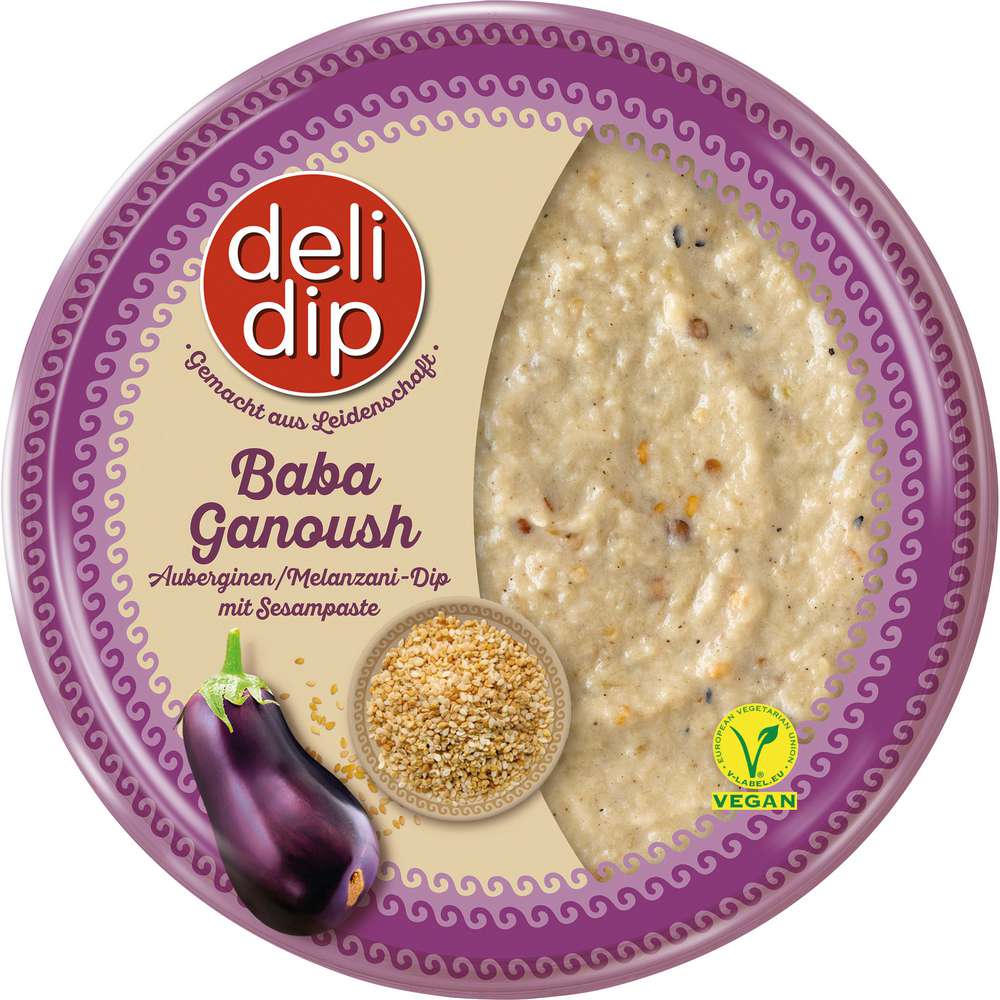 Produktabbildung Deli Dip Baba Ganoush, Auberginen/Melanzani Dip