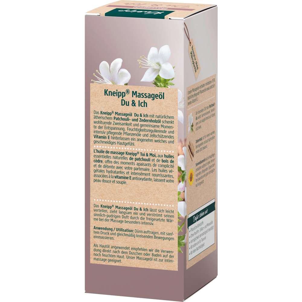 Produktabbildung Kneipp Massageöl, Du & Ich