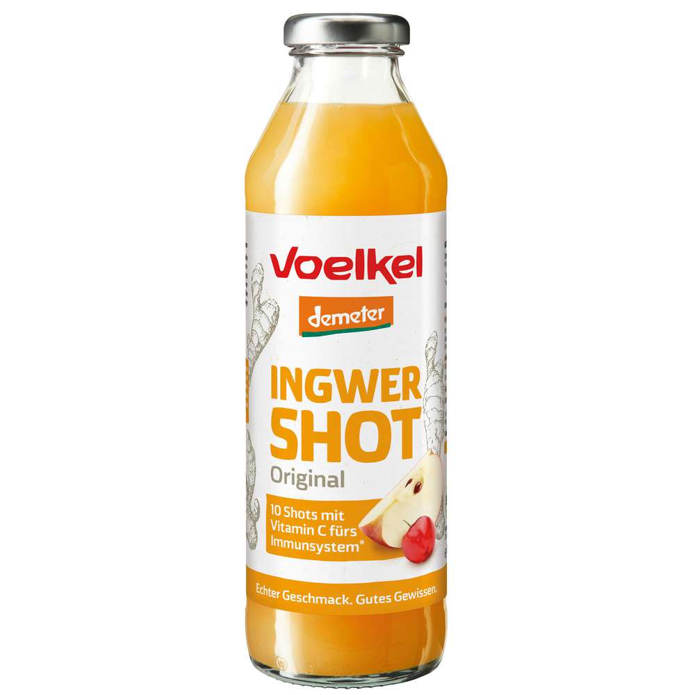 Produktabbildung Voelkel Demeter Shot, Ingwer