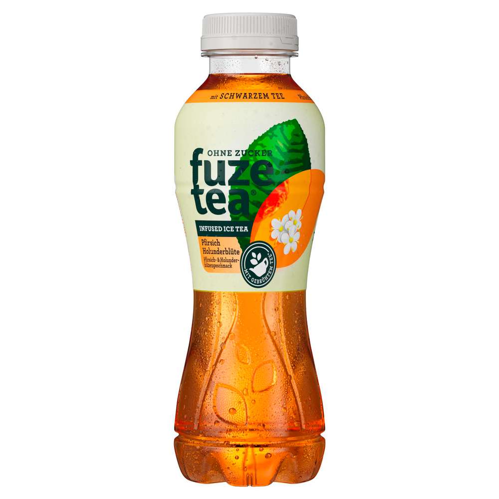 Produktabbildung Fuze Tea Eistee, Pfirsich-Holunder, zuckerfrei