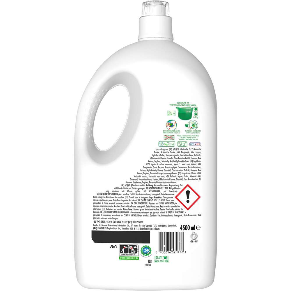 Produktabbildung Ariel Universal-Waschmittel, flüssig