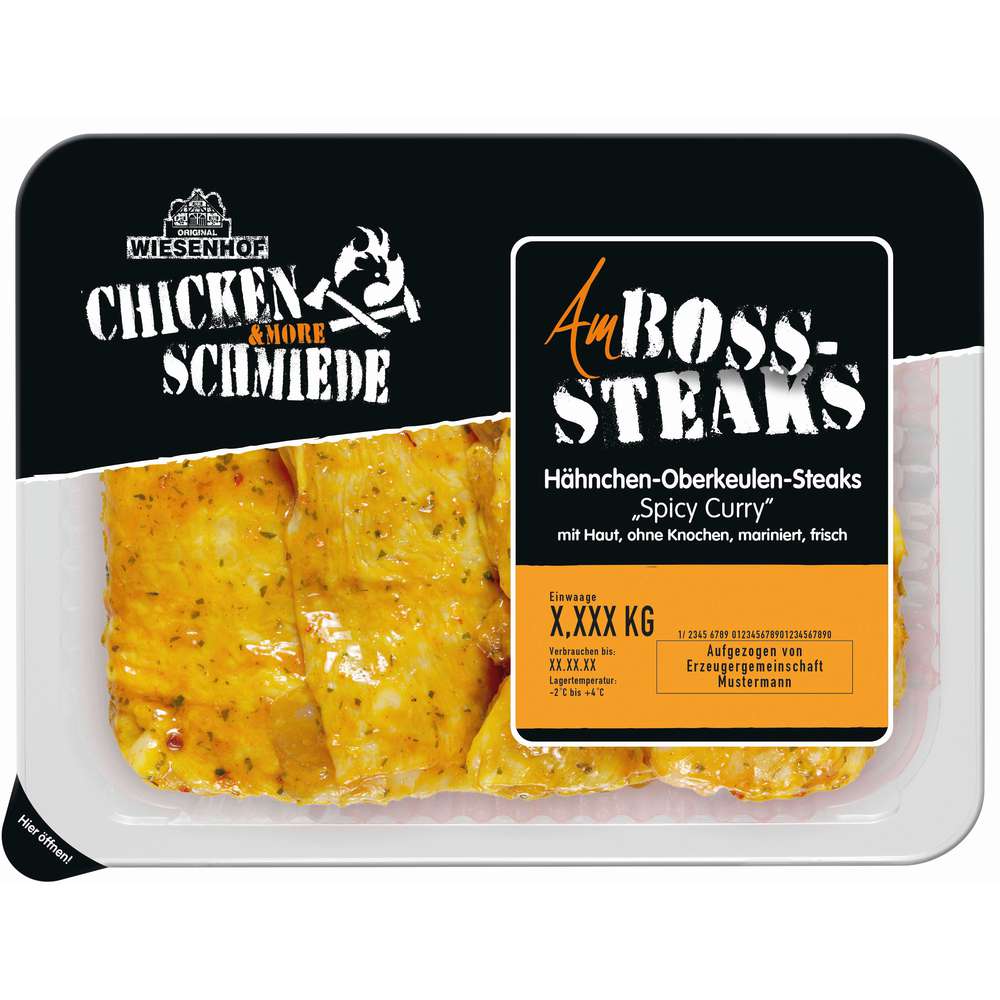 Produktabbildung Wiesenhof AmBoss Steaks Hähnchen-Oberkeule
