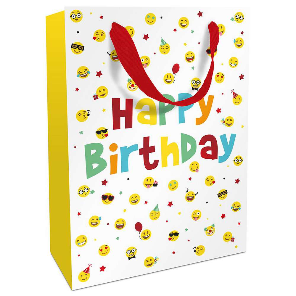 Produktabbildung Braun+Company Geschenktasche groß 26 x 36 x 13 cm Birthday
