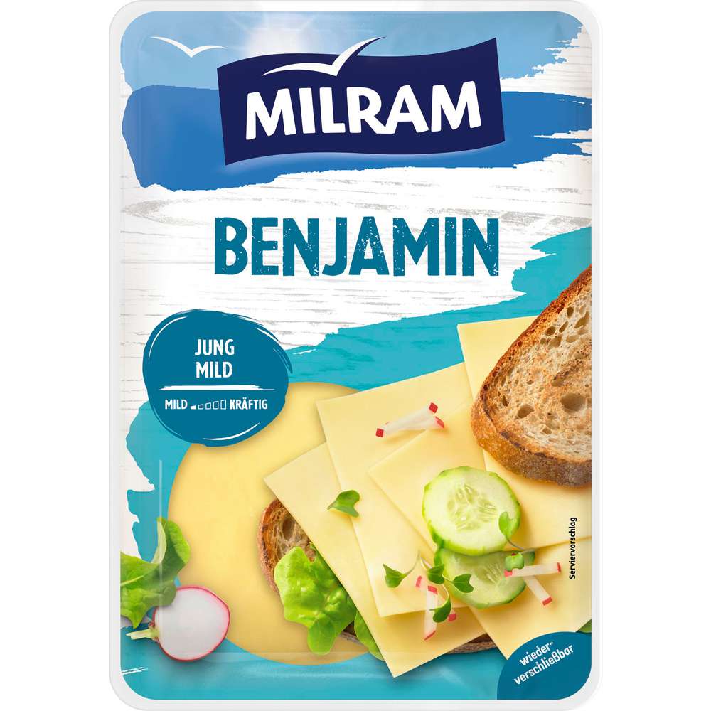 Produktabbildung Milram Käsescheiben Benjamin