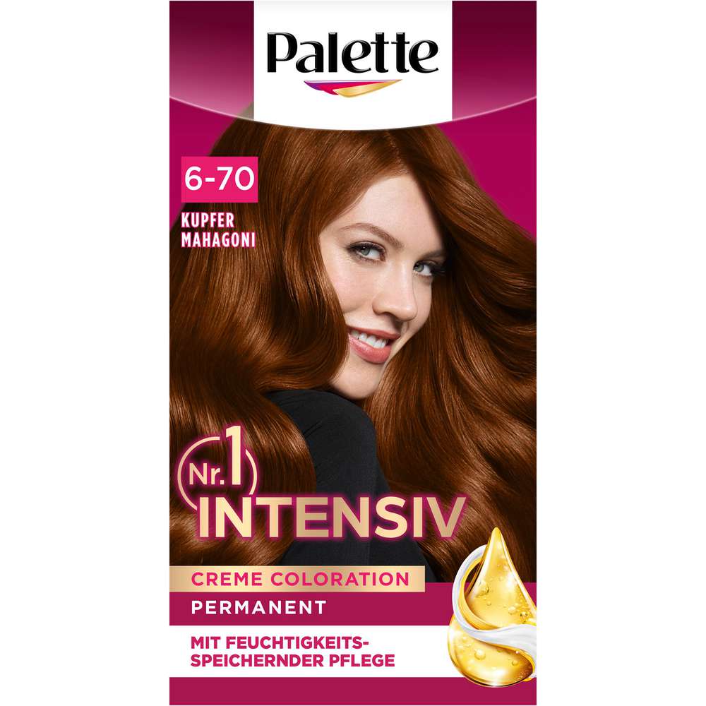Produktabbildung Poly Palette Intensiv Creme Coloration, 6-70 Kupfer Mahagoni