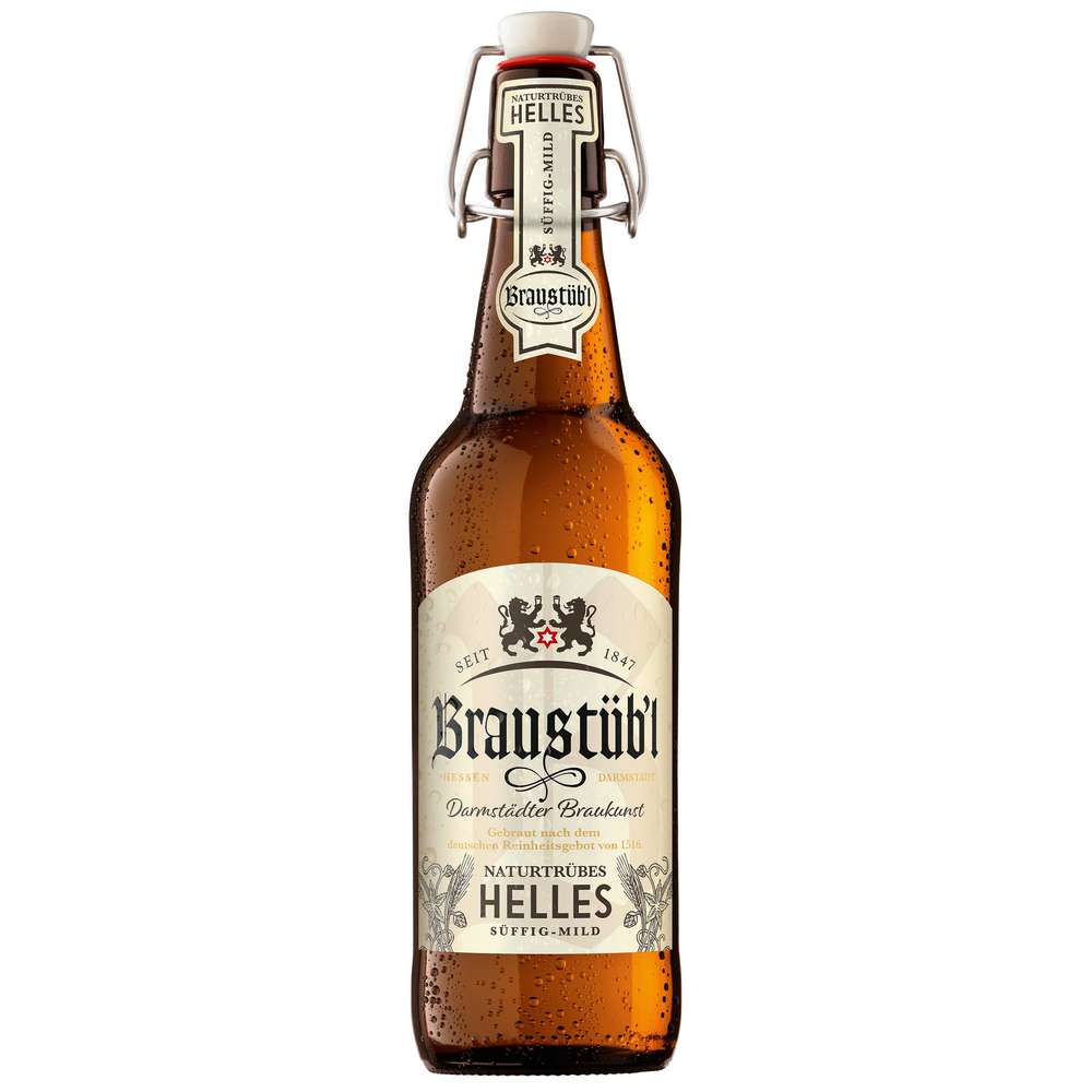 Produktabbildung Braustübl Helles Bier, Naturtrüb