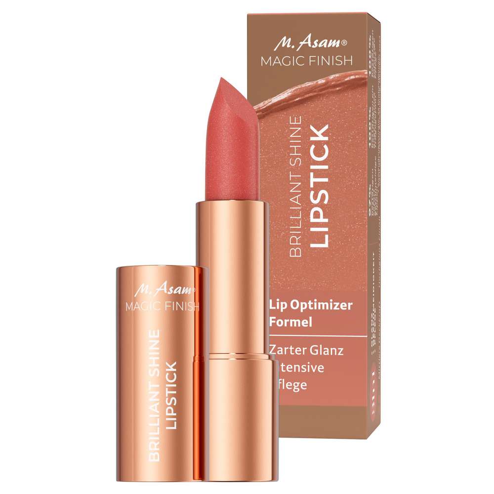 Produktabbildung M.Asam Magic Finish Brillant Shine Lipstick, sunset coral