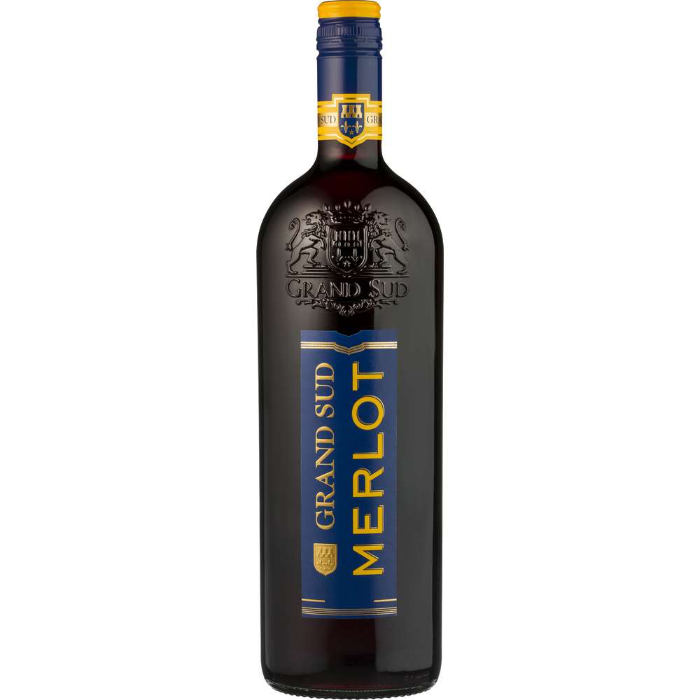 Produktabbildung Grand Sud Merlot Vin de Pays  d'Oc, Rotwein