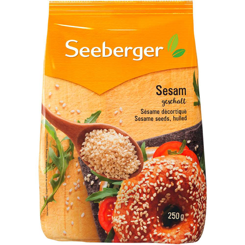 Produktabbildung Seeberger Sesam, geschält