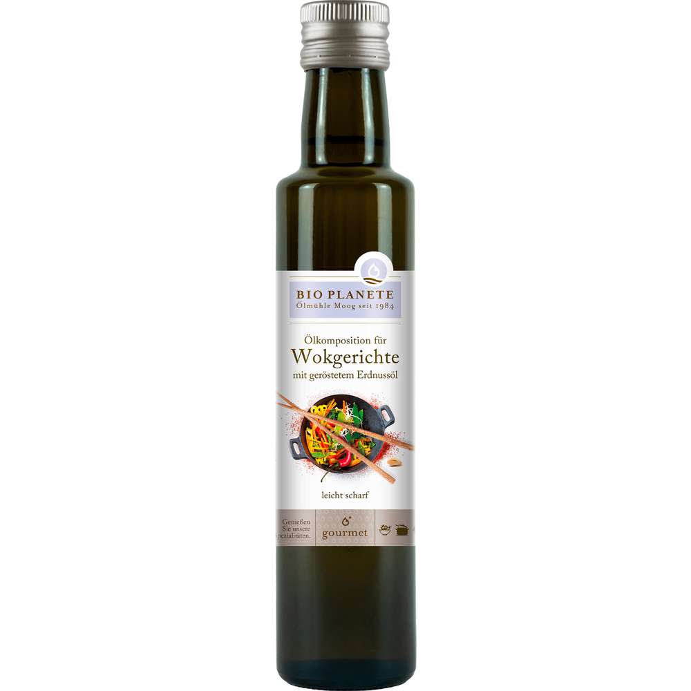 Produktabbildung Bio Planete Bio Ölkomposition für Wokgerichte, leicht scharf