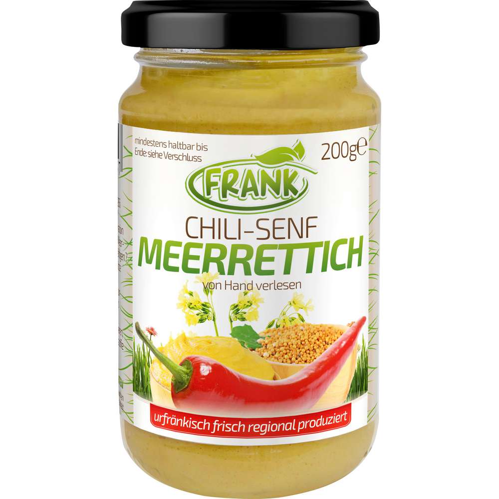 Produktabbildung Frank Meerrettich Chili-Senf