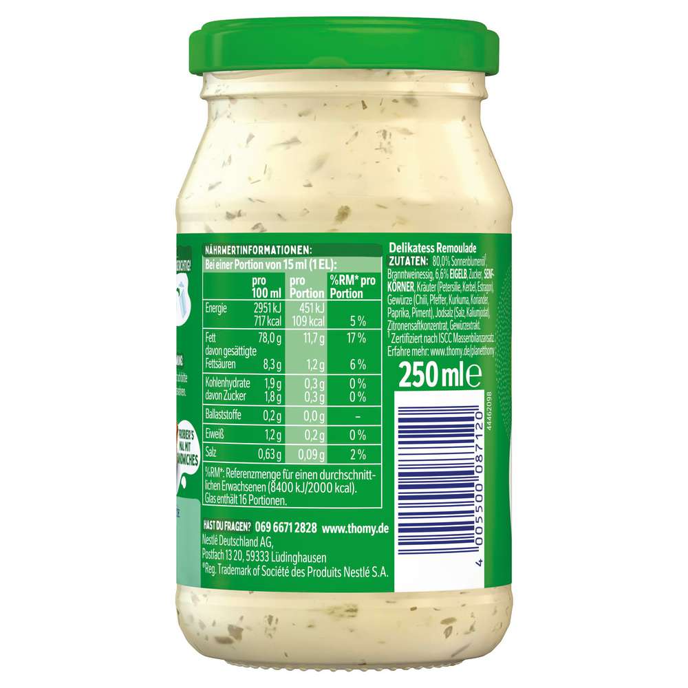 Produktabbildung Thomy Remoulade