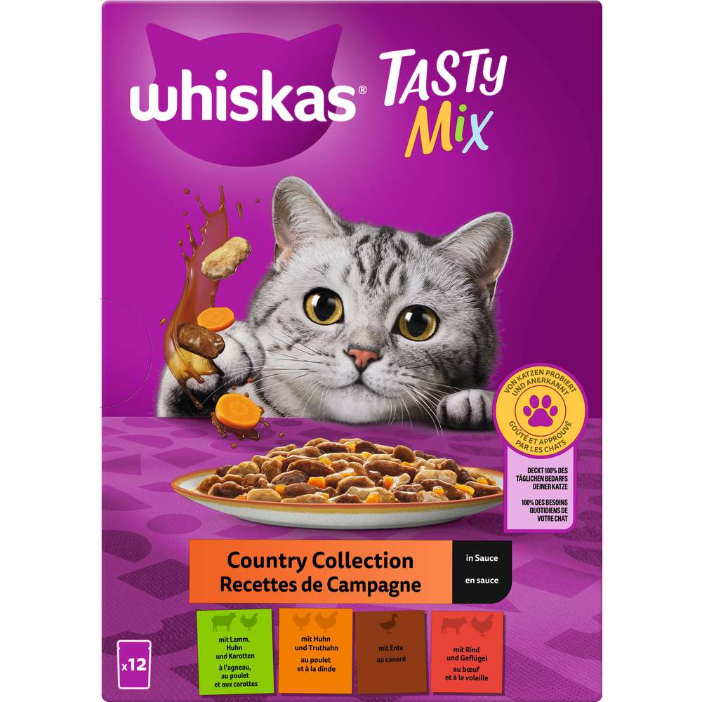 Produktabbildung Whiskas Katzen-Nassfutter, Country Collection