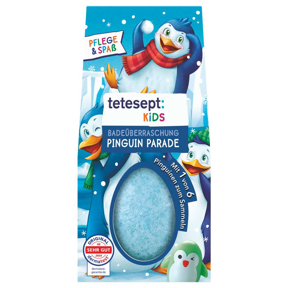 Produktabbildung tetesept Badeüberraschung Kids, Pinguin Parade