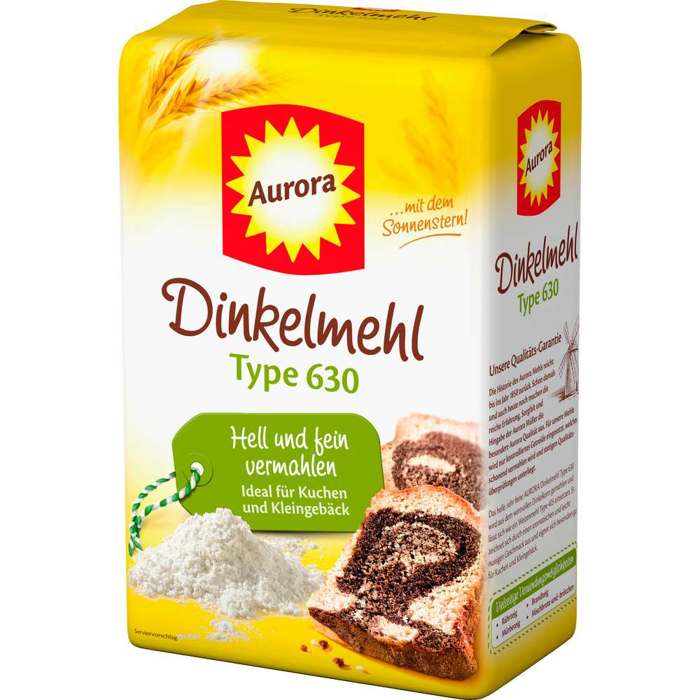 Produktabbildung Aurora Helles Dinkelmehl Type 630