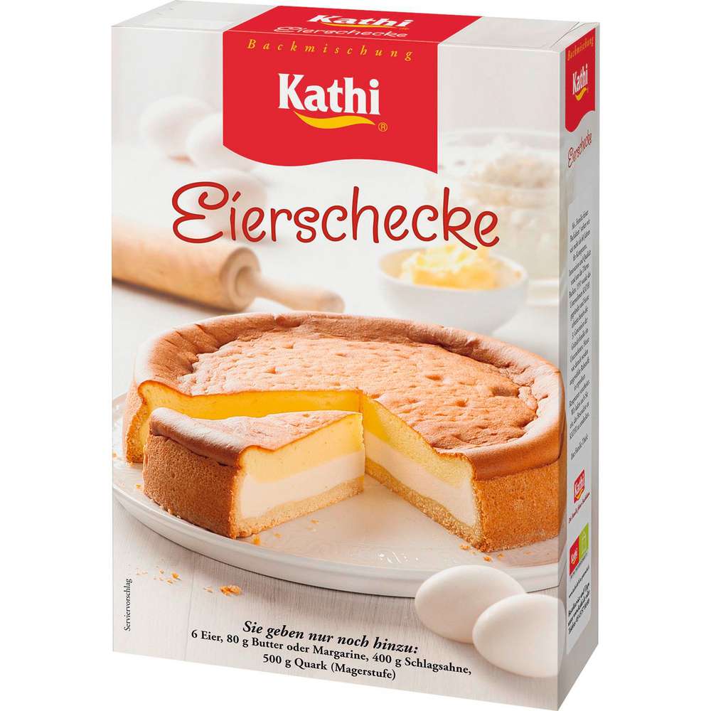 Produktabbildung Kathi Backmischung, Eierschecke