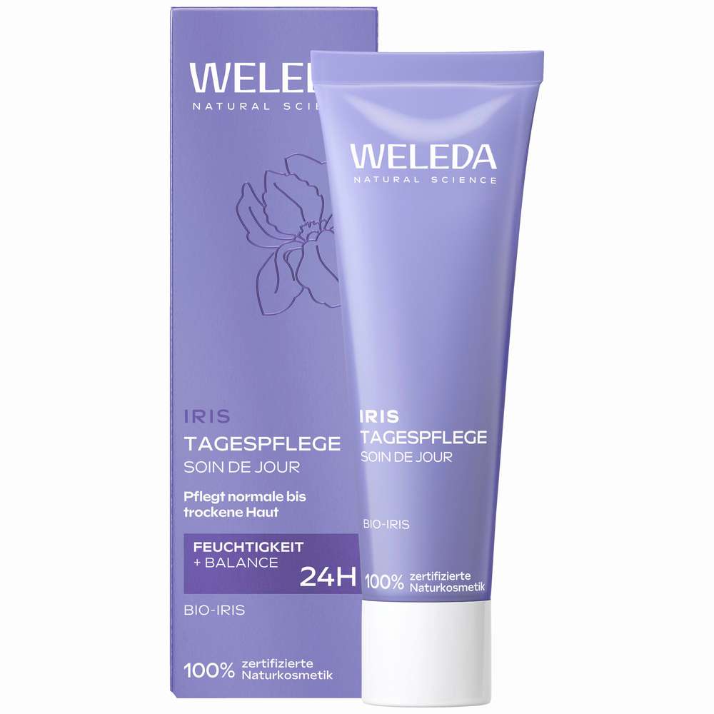 Produktabbildung Weleda Tagespflege Iris, Normale bis trockene Haut
