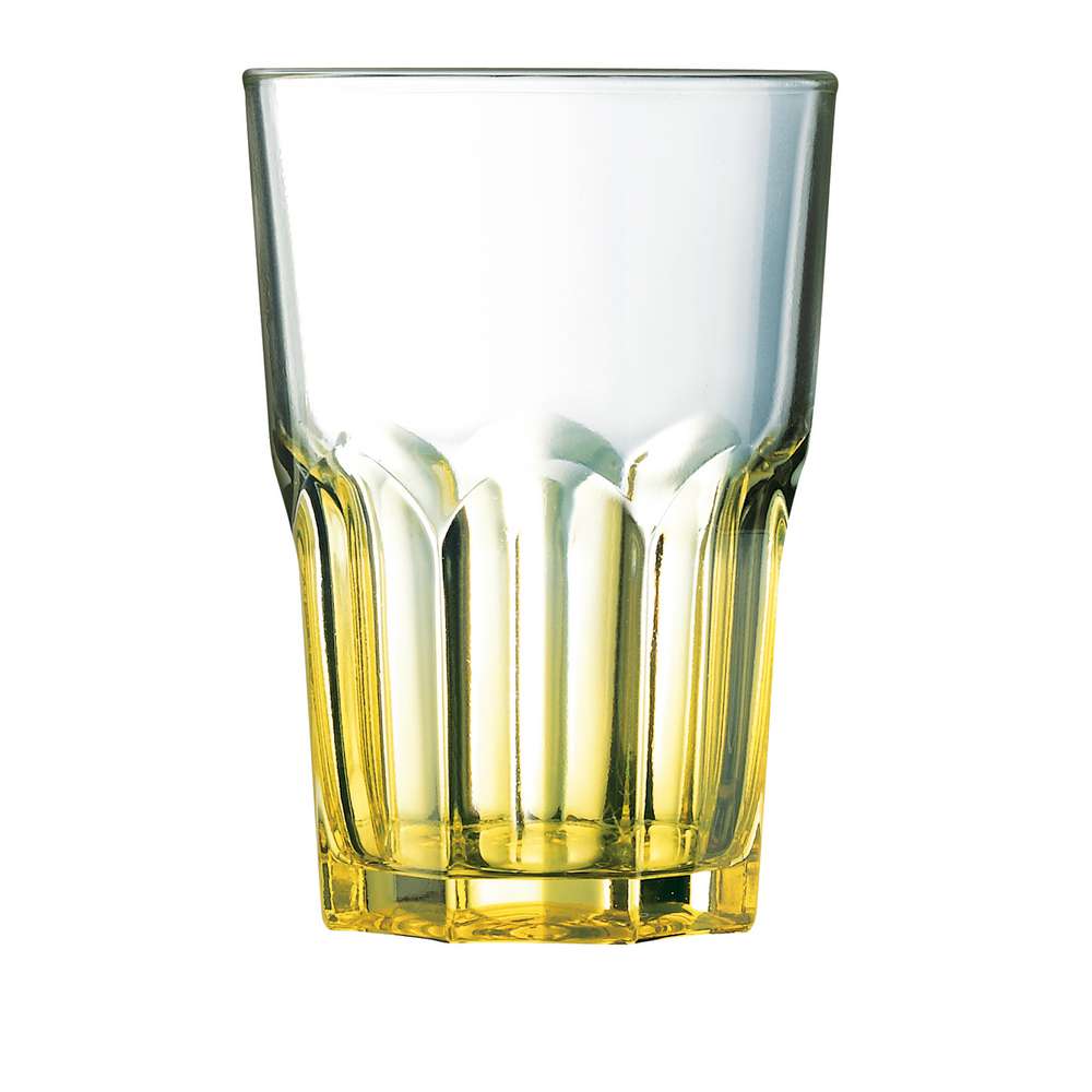Produktabbildung CreaTable Crazy Colors Fruits Glas 40 cl gelb