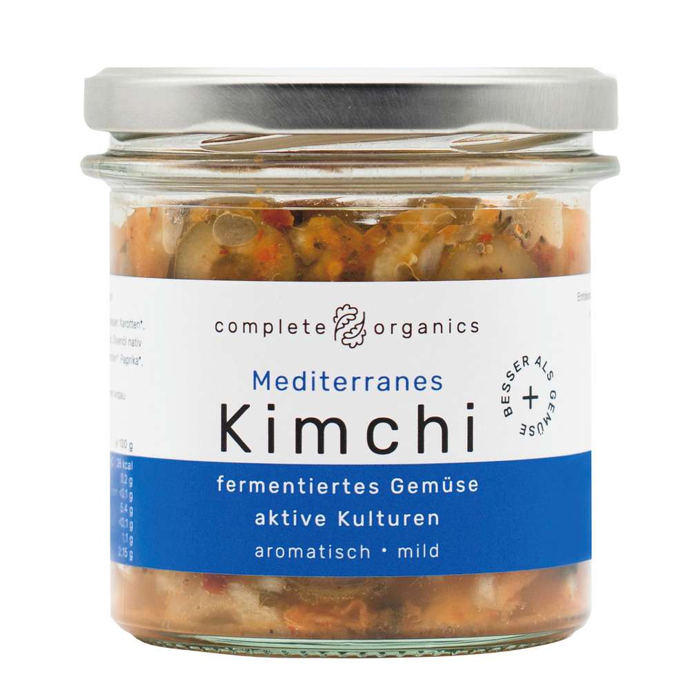 Produktabbildung complete organics Bio Mediterranes  Kimchi mild, Fermentiertes Gemüse