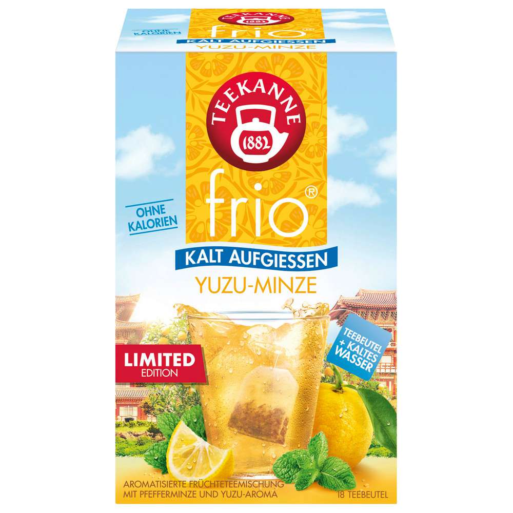 Produktabbildung Teekanne Instant Tee frio, Yuzu-Minze