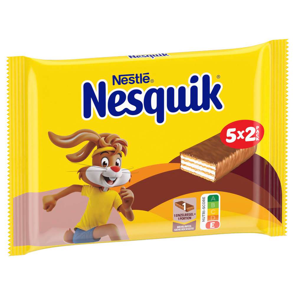 Produktabbildung Nestlé Nesquik Snack,  Wafer Milk 5er