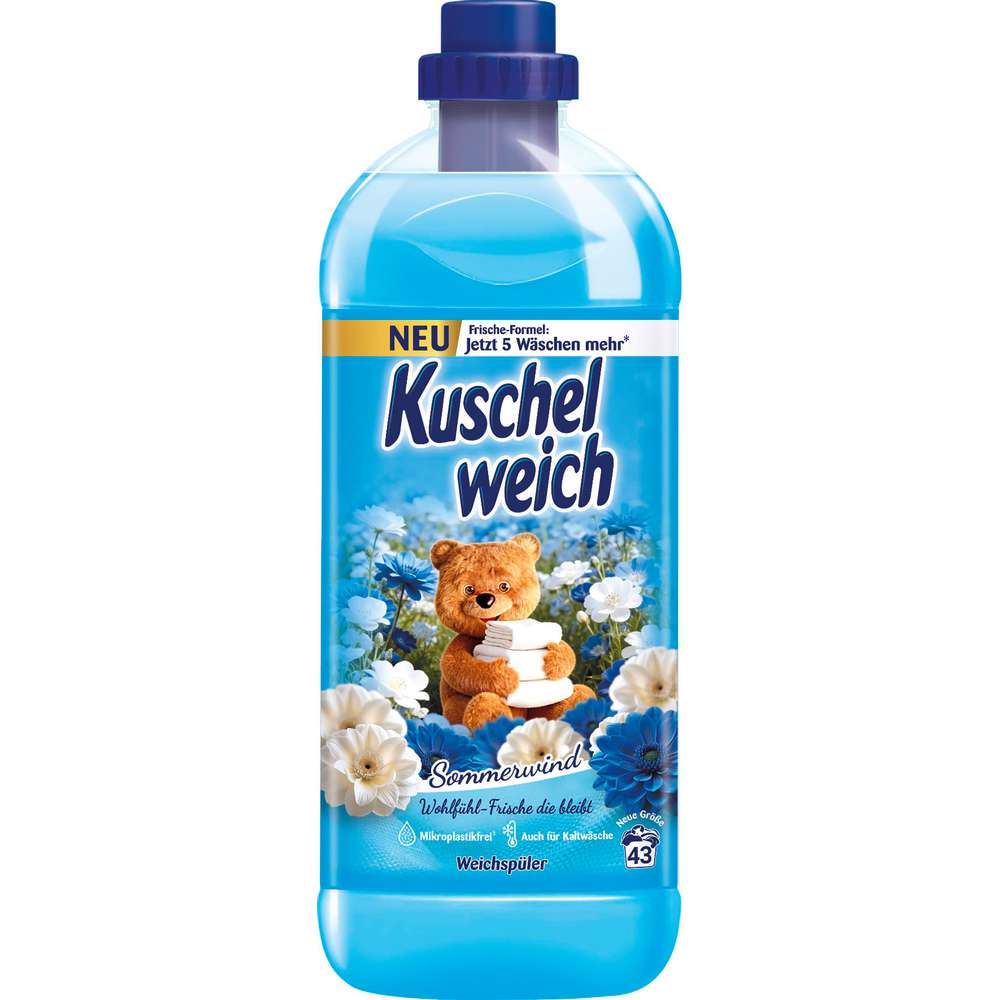 Produktabbildung Kuschelweich Weichspüler, Sommerwind