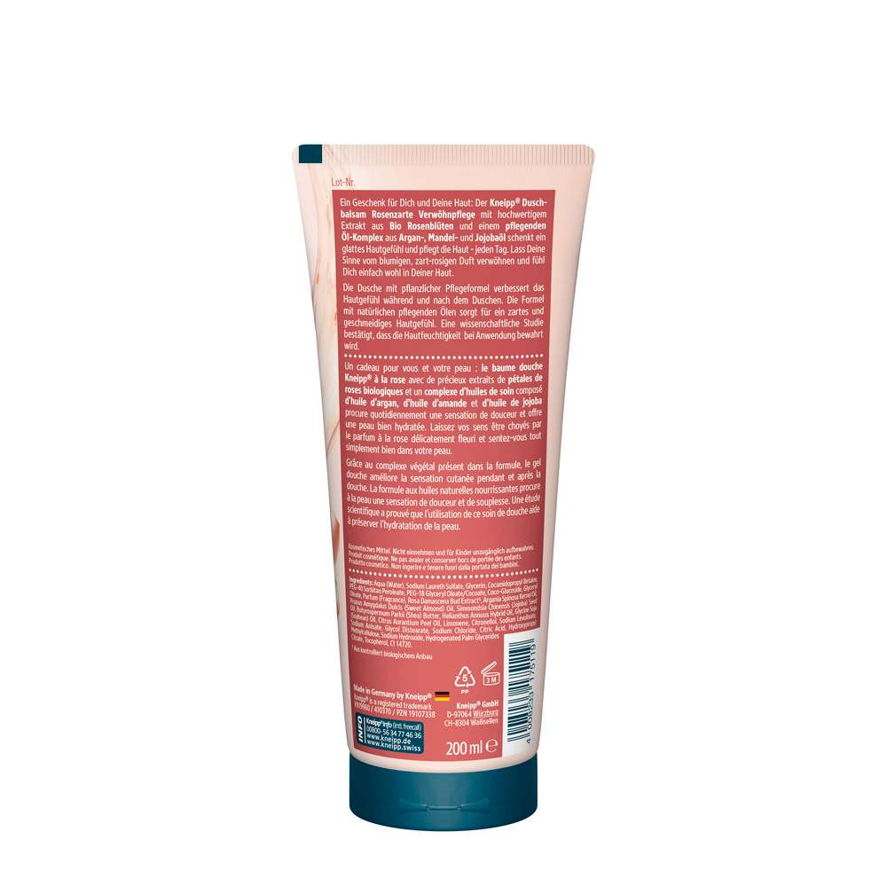 Produktabbildung Kneipp Duschbalsam, Rosenzarte Verwöhnpflege