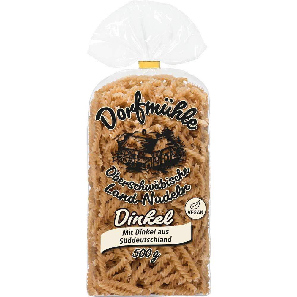 Produktabbildung Dorfmühle Spiral-Nudeln, Dinkel