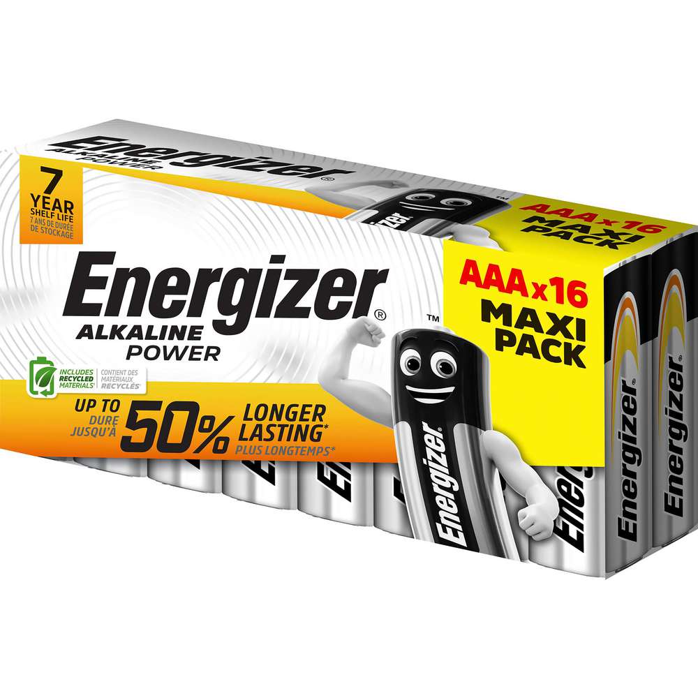 Produktabbildung Energizer Batterie AAA Alkaline Power Maxi-Pack