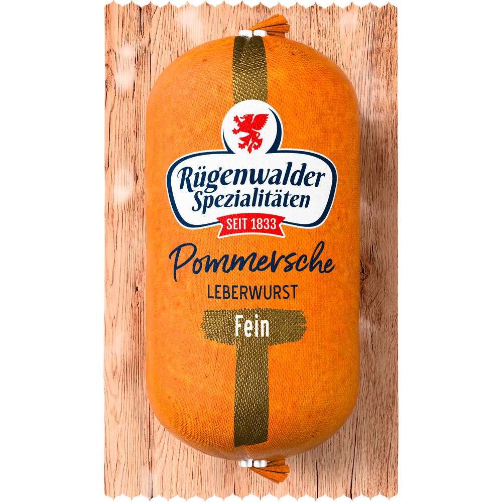 Produktabbildung Rügenwalder Mühle Pommersche Leberwurst Fein
