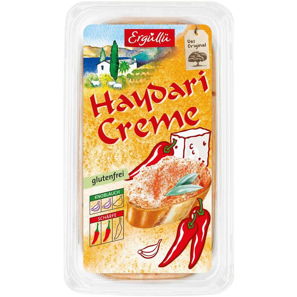 Produktabbildung Ergüllü Haydari Creme, Aufstrich