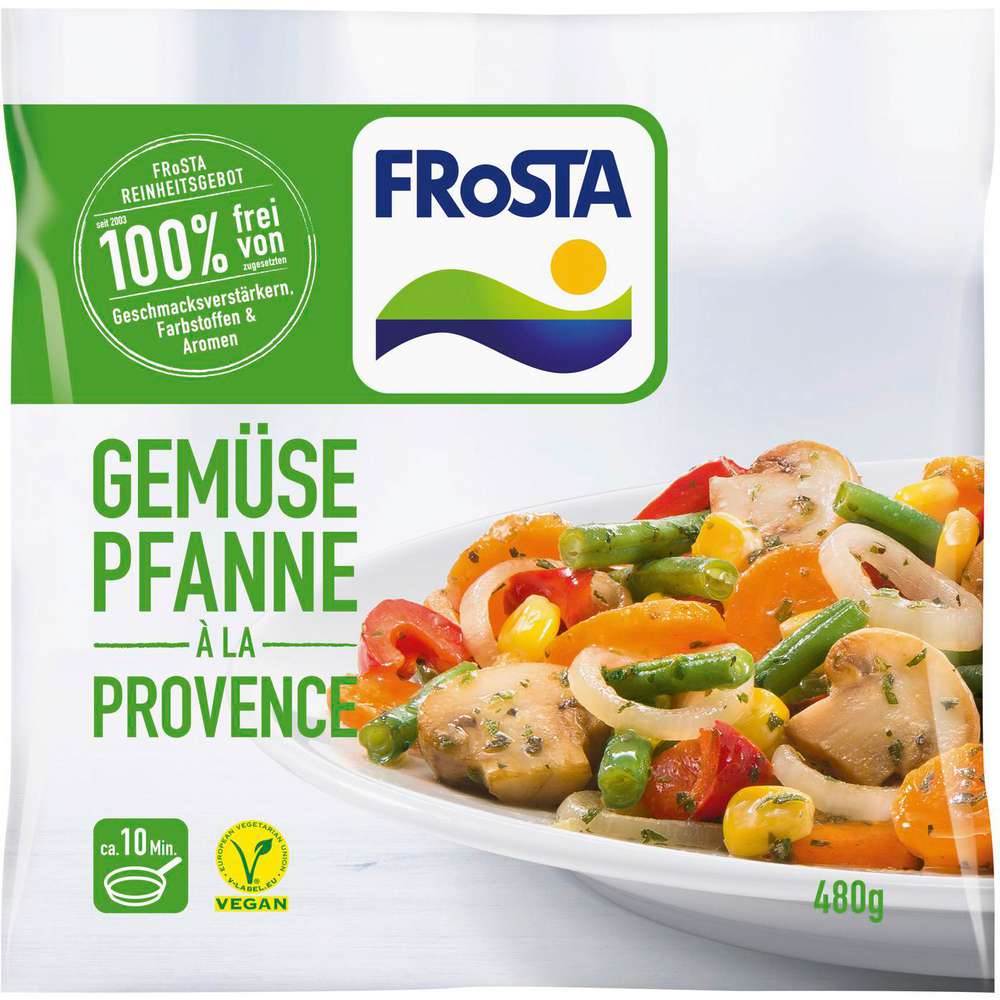 Produktabbildung Frosta Gemüsepfanne à la Provence, tiefgekühlt