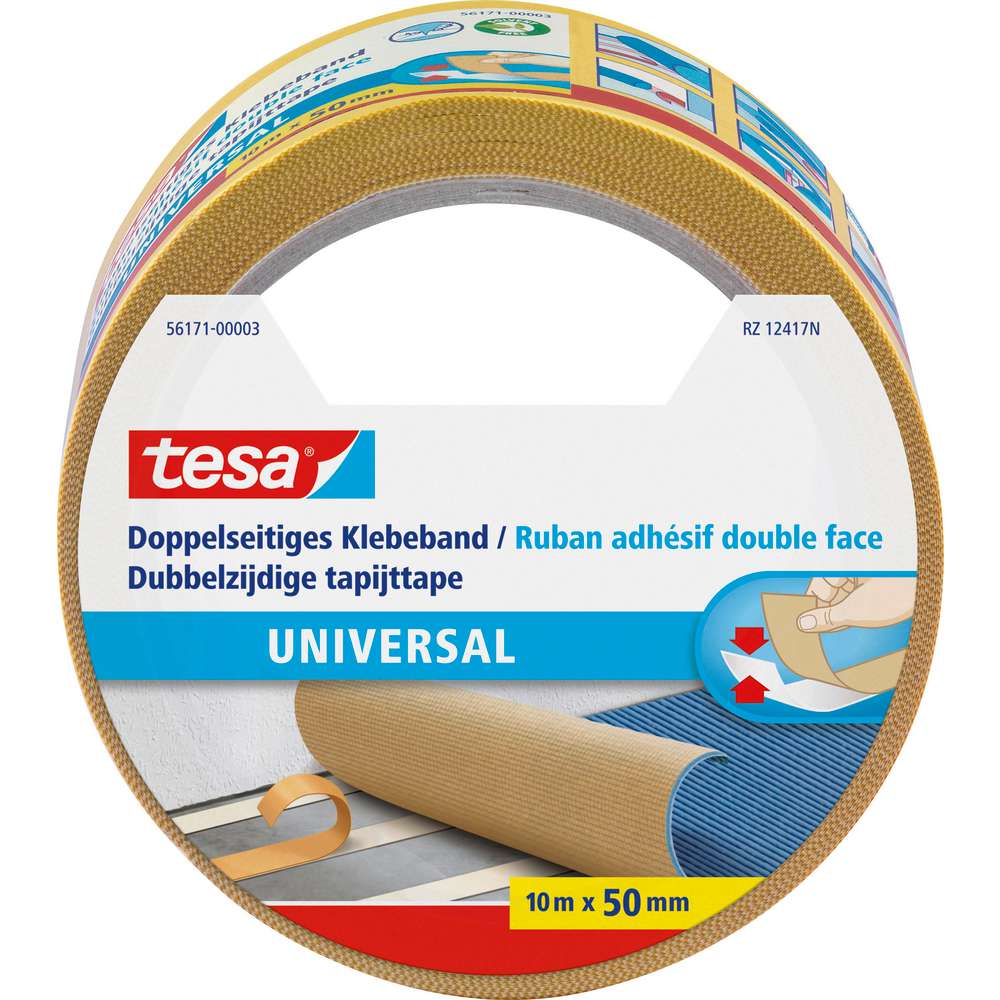 Produktabbildung tesa Doppelseitiges Klebeband, universal