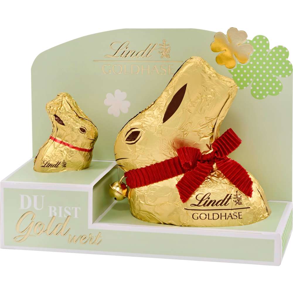 Produktabbildung Lindt Schoko-Hase, Geschenk-Duo
