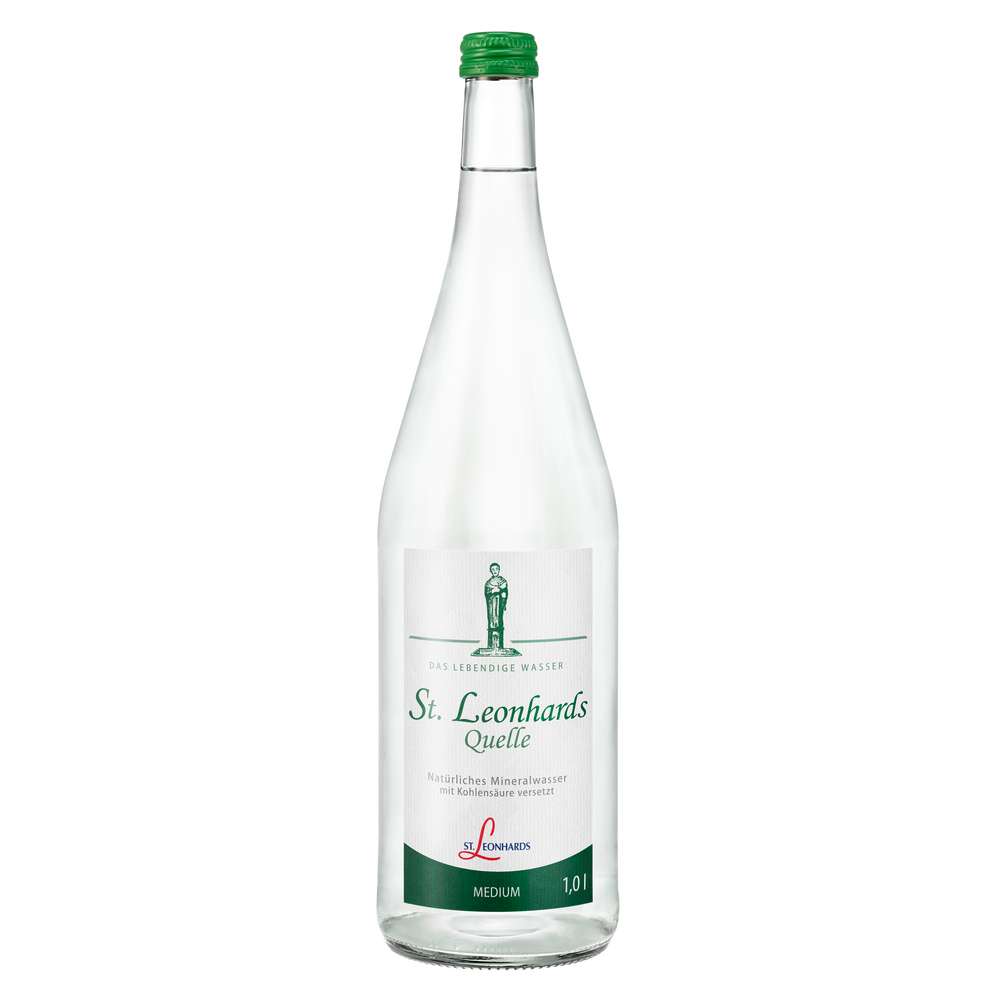 Produktabbildung St. Leonhard Mineralwasser, Medium