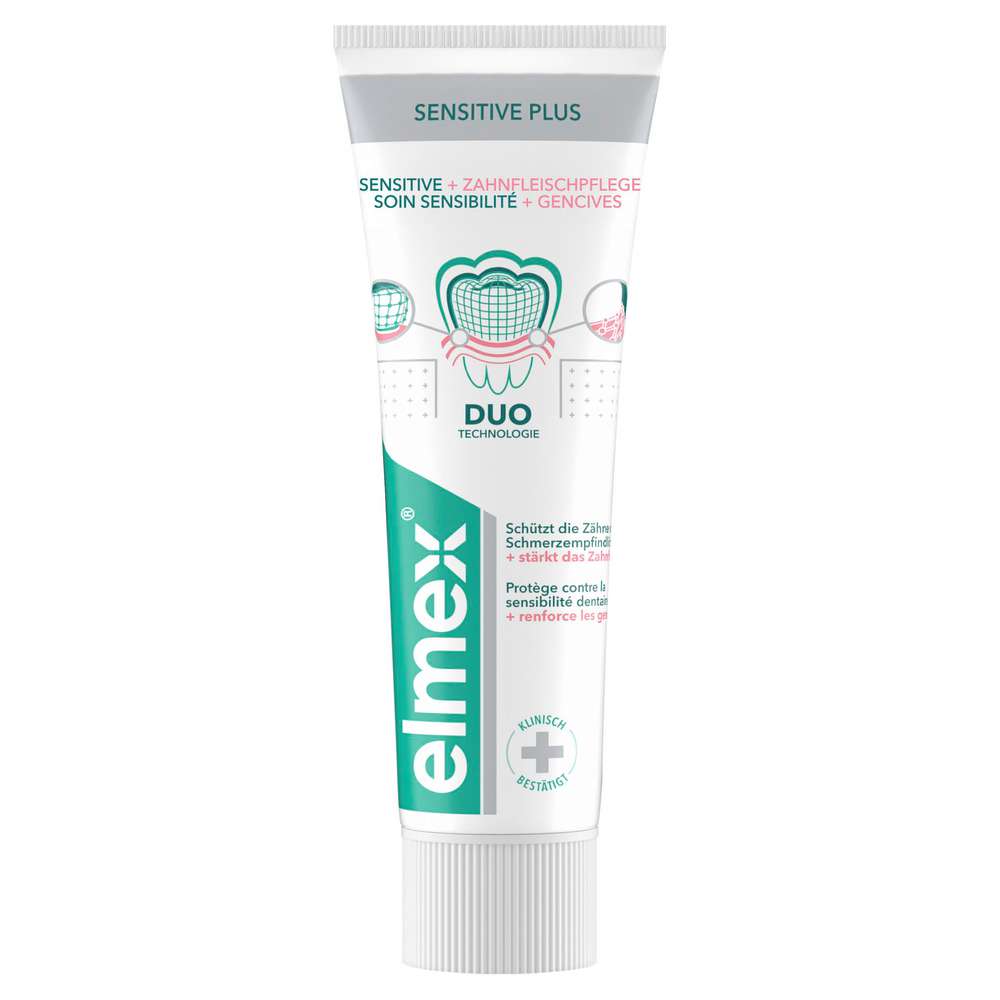 Produktabbildung elmex Zahncreme Sensitive Plus Zahnfleischpflege