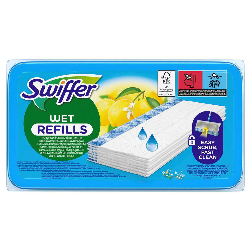 Produktabbildung Swiffer Wet Wischtücher Nachfüllpackung